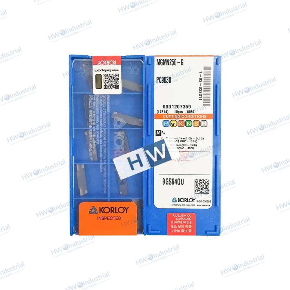 10piece/Box MGMN200-G MGMN250-G  MGMN300-G PC9030 KORLOY CNC Blade