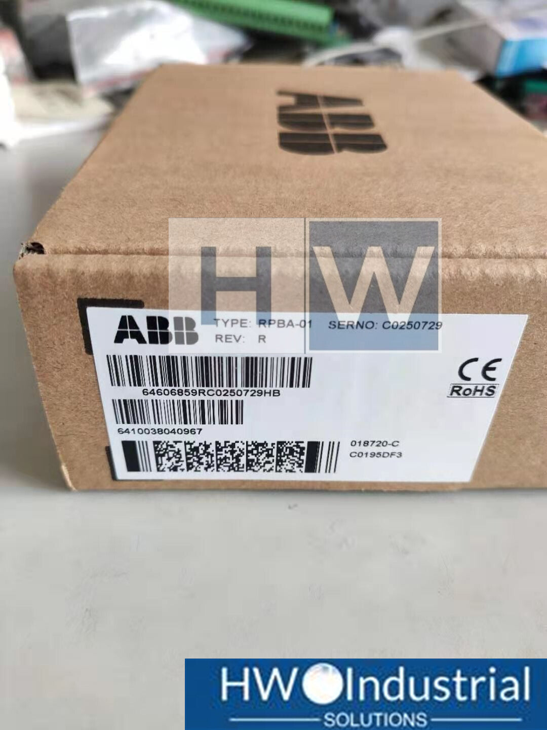 1PC RPBA-01 ABB Inverter DC Speed Regulator DP Communication Board