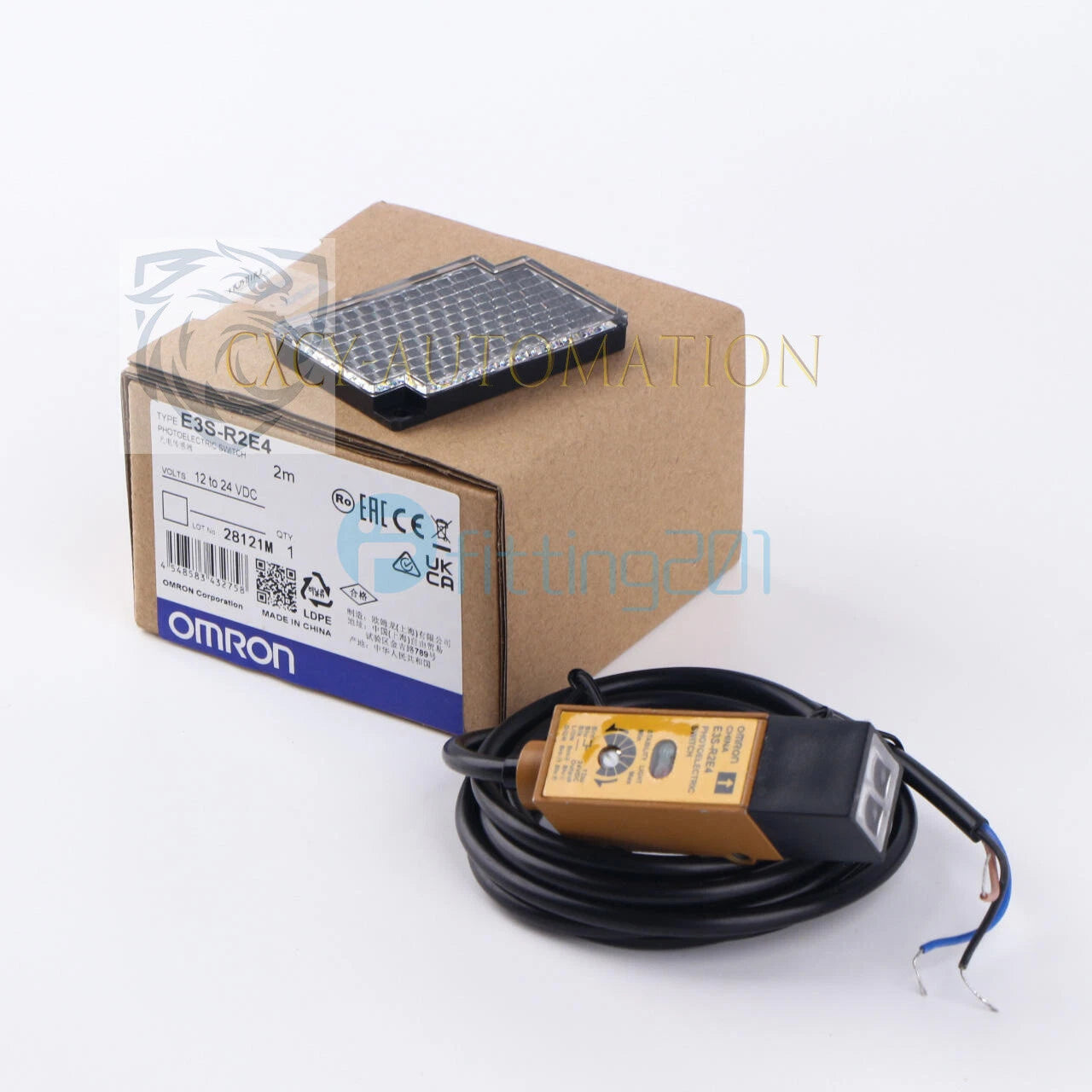 OMRON E3S-R2E4 Photoelectric Switch  1Pcs. #P
