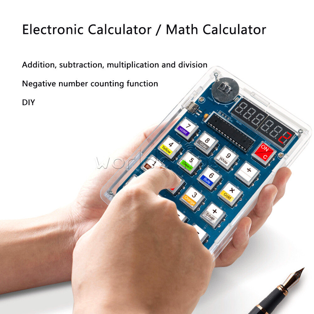 DIY Calculator Electronic Production Kit 51 Microcontroller Welding Exercise