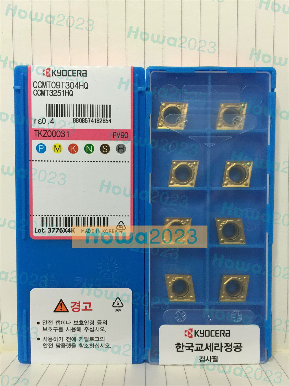 10pcs/Box Kyocera CCMT09T304HQ PV90 CCMT3251HQ Carbide Inserts Turning Blade