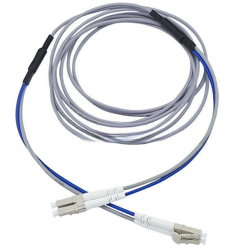 30M Armored Cable Fiber Patch Cord LC-LC UPC Pigtail Multi-Mode Cables Duplex