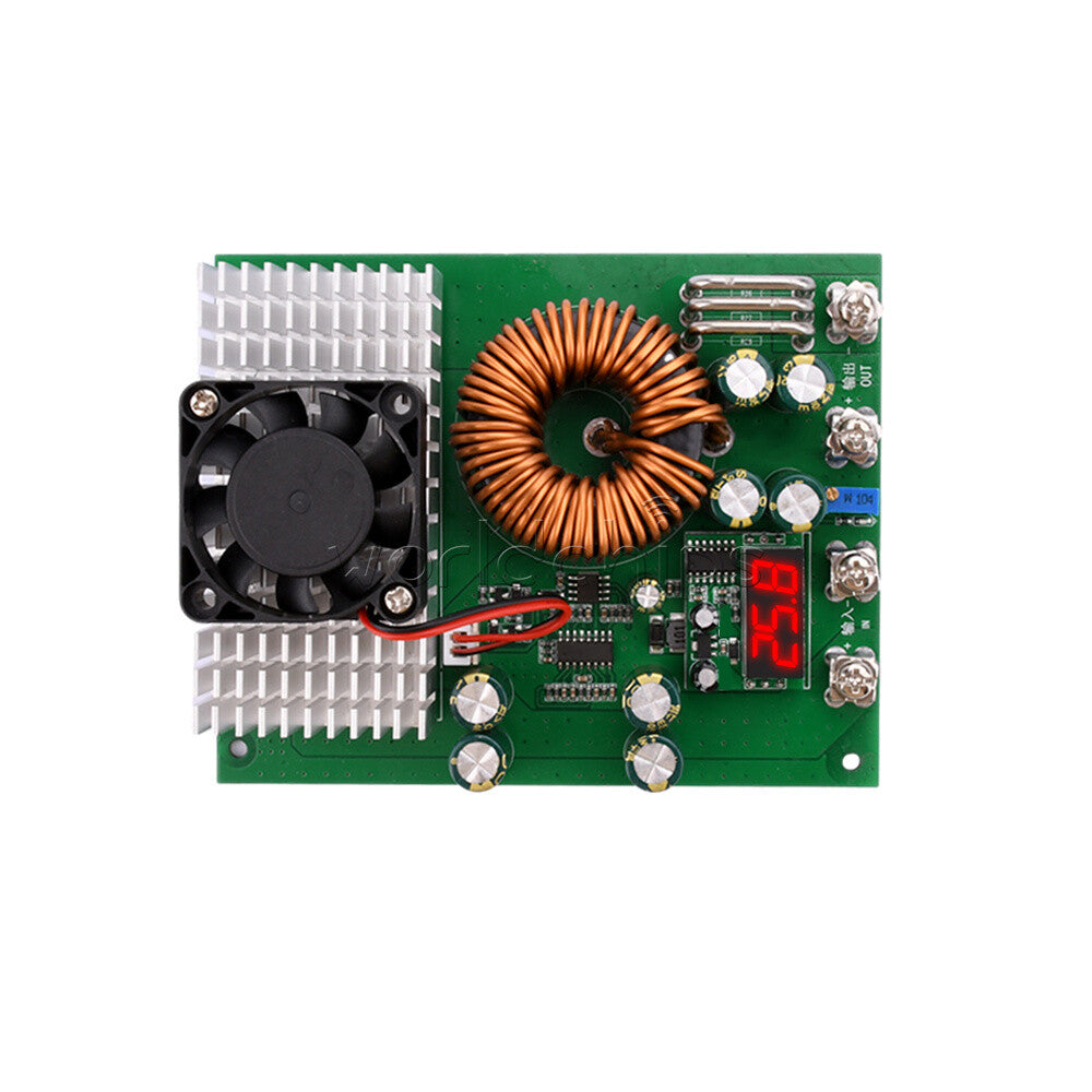 DC-DC 25-90V To 2.5V-50V Adjustable Buck Step-down Power Supply Module With Fan
