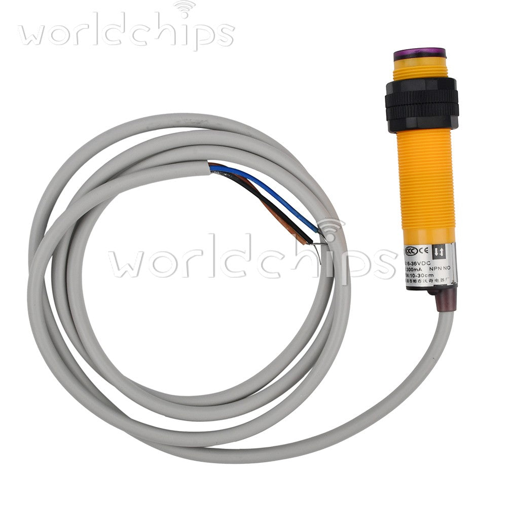 10PCS DC 6-36V E3F-DS30C4 Optoelectronic Sensor Photo switch NPN NO 1.2M Cable