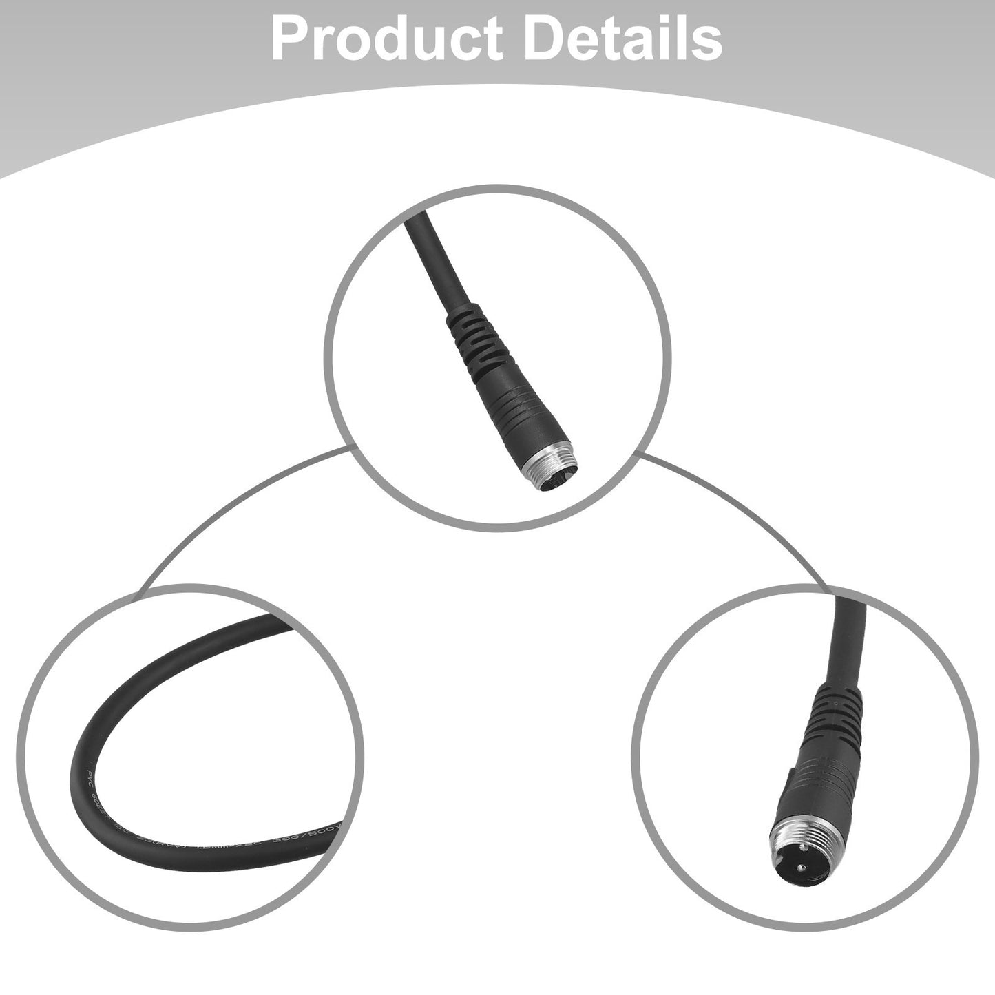 Able to Connect to Various Models Electric Reel Power Cables Available