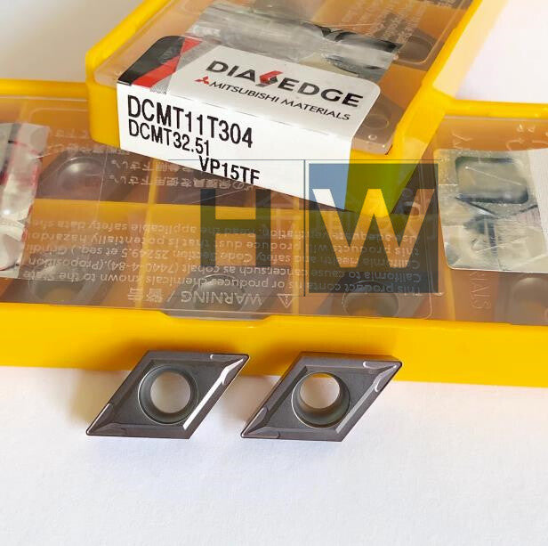 Box/10Pcs DCMT11T304 VP15TF Diamond CNC Blade Stainless Steel Blade