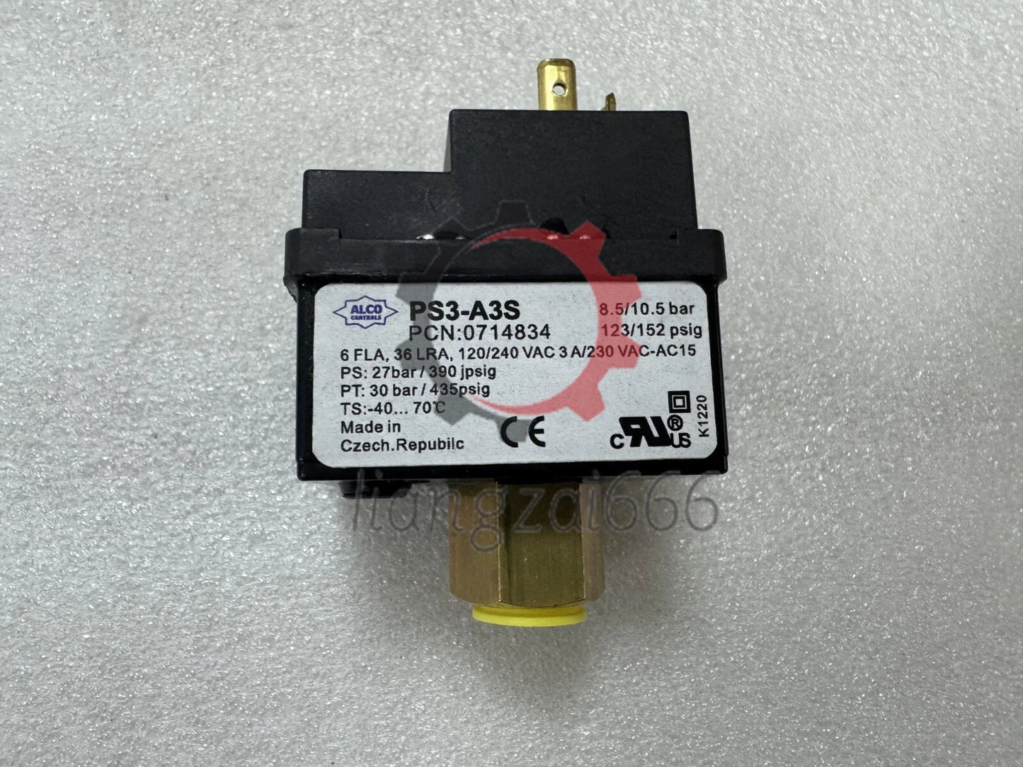 ALCO PS3-A3S PS3A3S Pressure Switch #P