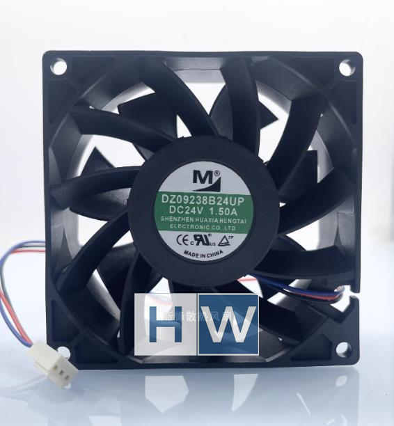 1PC DZ09238B24UP DC 24V 1.50A 9CM 90 * 90 * 38MM 3-wire Cooling Fan