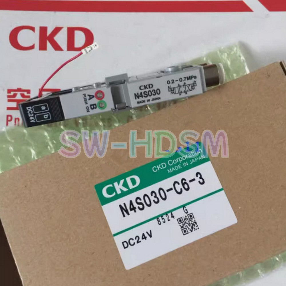1PCS  for CKD Solenoid Valve N4S030-C6-3 DC24V Freight Free