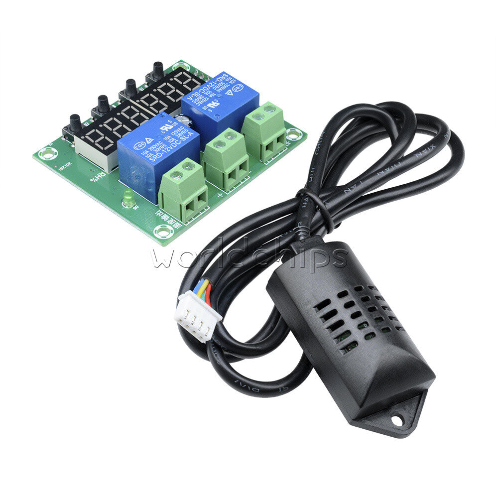 XH-M452 DC 12V LED Digital Display Temperature Humidity Thermostat Controller