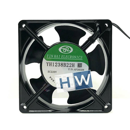 1PC YIINHAI YH1238B22H EC220V 16W 12CM Axial Cooling Fan 2-wire