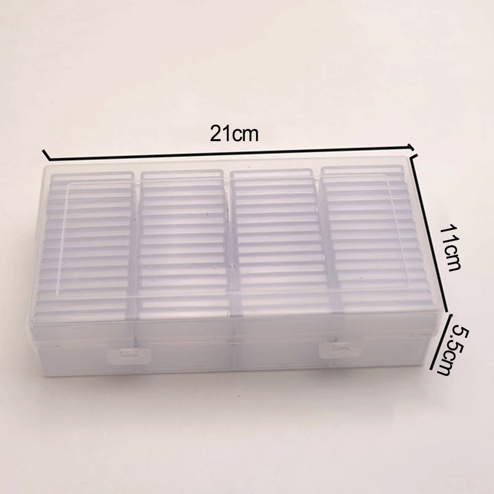 Coin Capsule Storage Case 60pcs with Adjustable Foam for Various Diameters