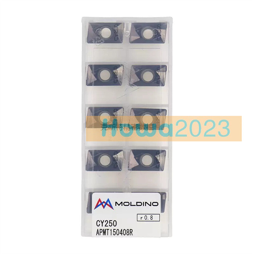 10Pcs/BOX HITACHI/MOLDINO APMT150408R CY250 CNC Milling Blade Carbide Inserts