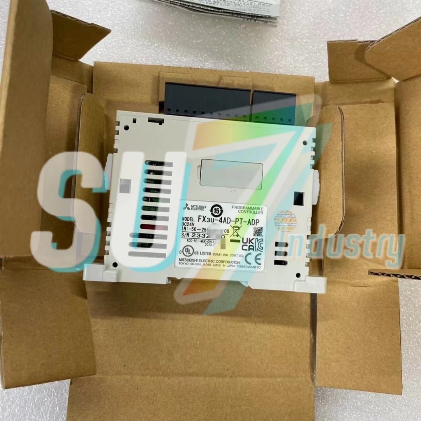 Mitsubishi FX3U-4AD-ADP PLC Module FX3U4ADADP# 1pcs