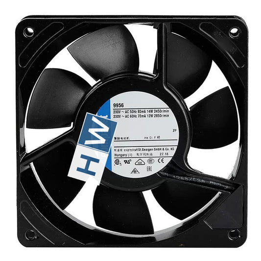 1/piece  9956 80mA AC220V 14W 12025 12CM Axial Flow Cooling Fan