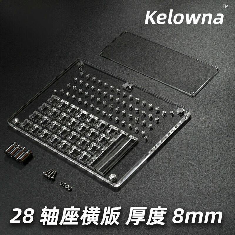 Acrylic Position Plate For Mechanical Keyboard Switch DIY lubricating Oil Grease