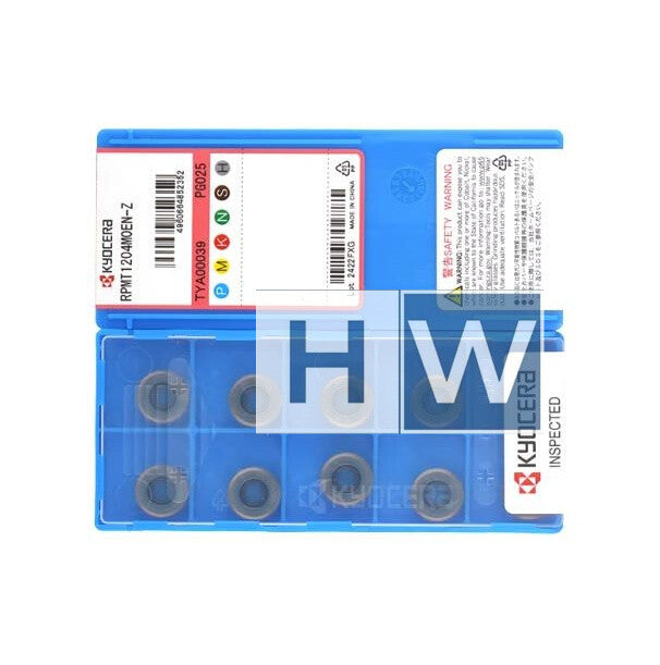 Box/10PCS Kyocera CNC Circular Milling Blade RPMT1204MOE-Z PG025