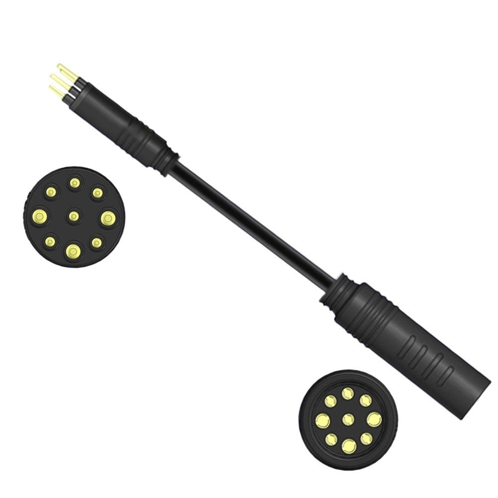 Male to Female 9 Pin Motor Extension Wire for 250W 1000W Ebike Motor s
