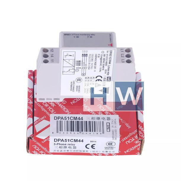 1pc  CARLO GAVAZZI DPA51CM44 Phase Sequence Power Protection Relay