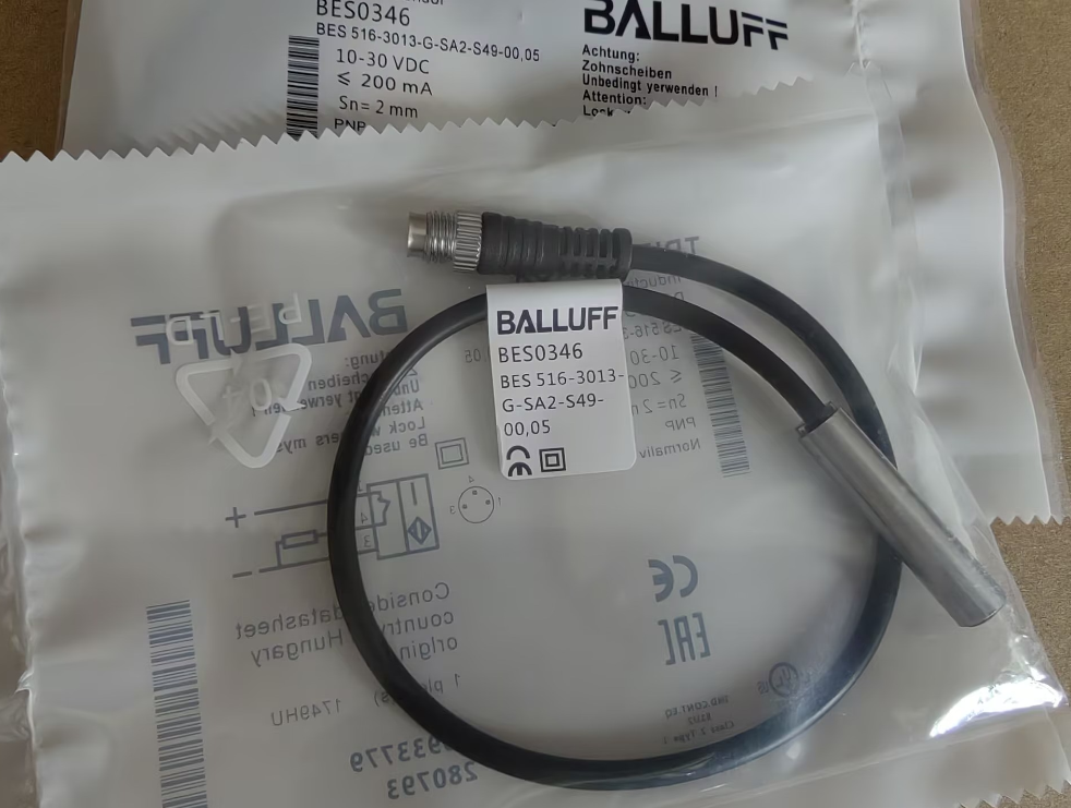 1PC BALLUFF BES0346 Inductive Proximity Sensor BES516-3013-G-SA2-S49-00.05