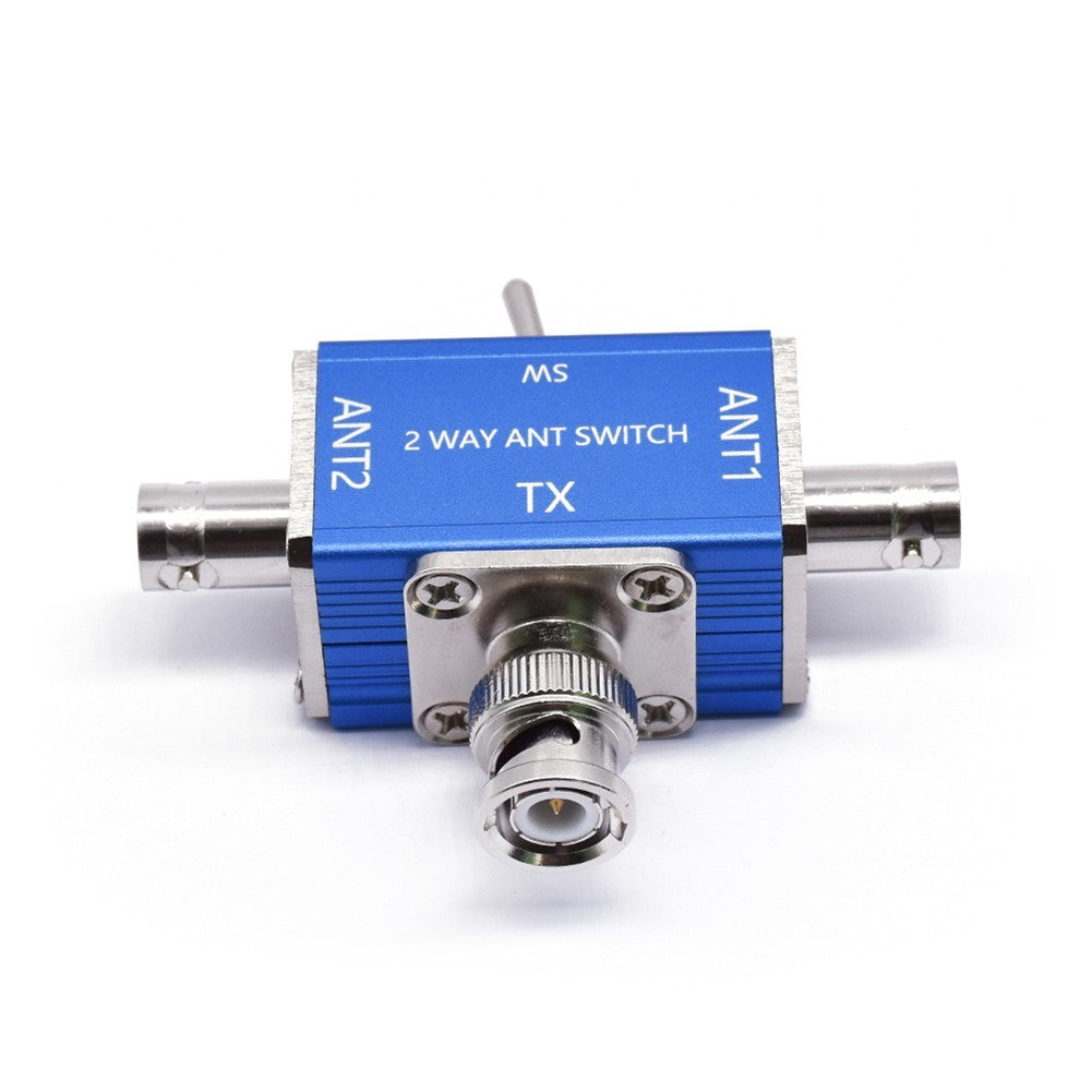 Manual Two Way Coaxial Antenna Switch High Power 100W for Radio Equipment