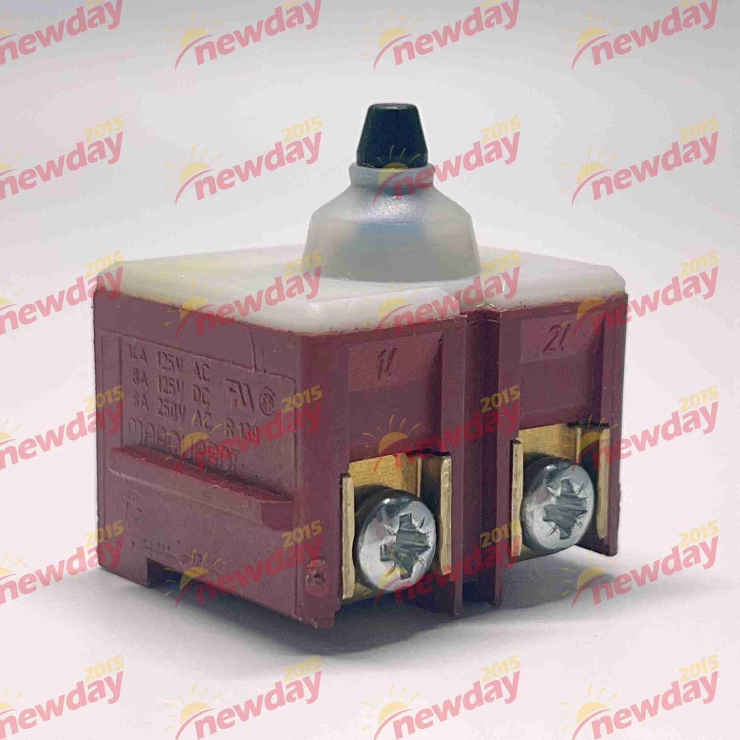 1pc Pushbutton Switch For Marquardt 1246 R139 8(8)A 250V AC 5E4