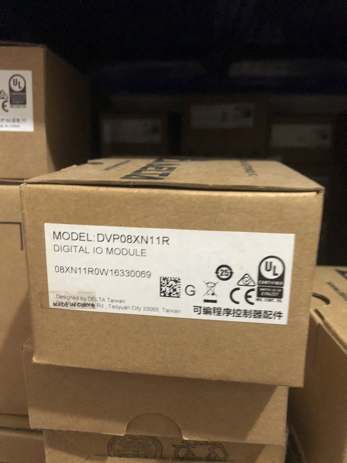 1pcs Delta DVP08XN11R  PLC Processors