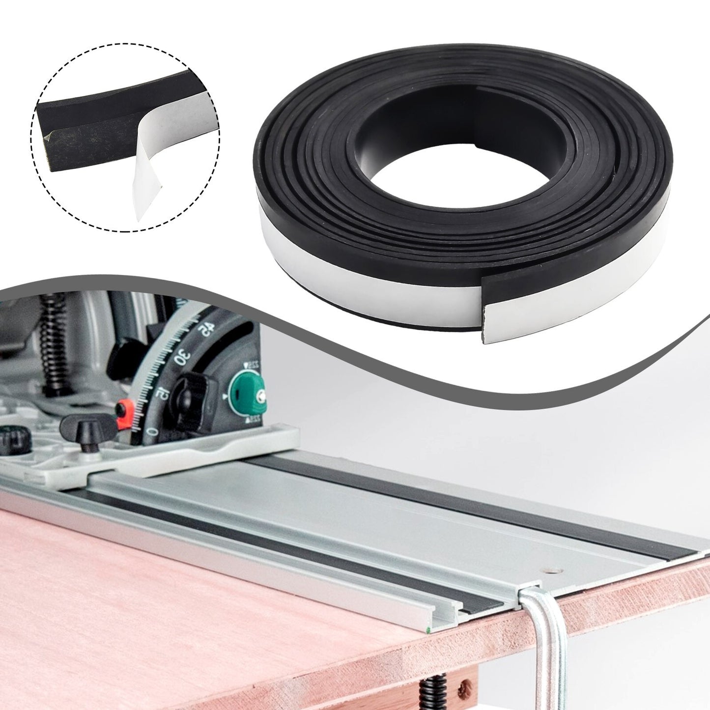 194419-4 Guide Rail Splinter Guard Track Saw Guide Rails 3 Meter Length 118in