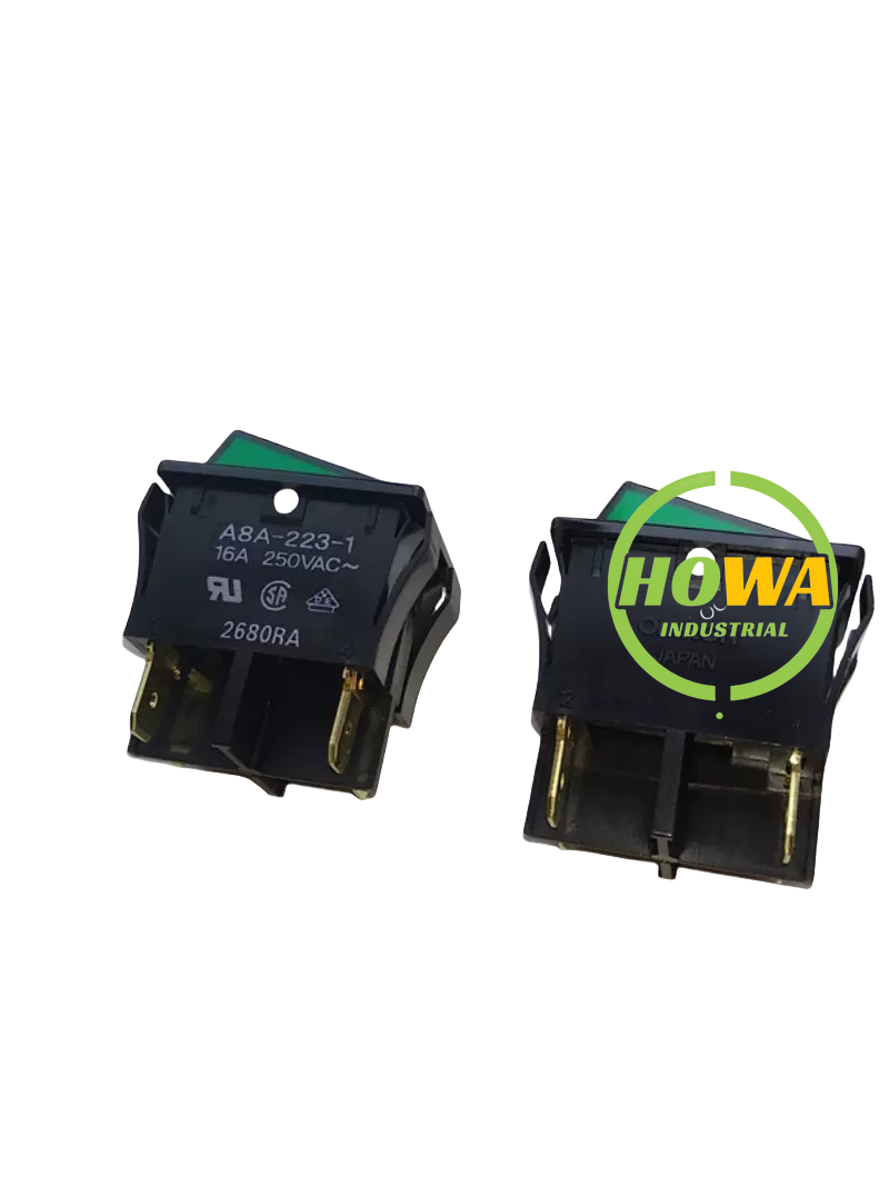 1/Piece  A8A-223-1 OMRON Ship Type Green Switch