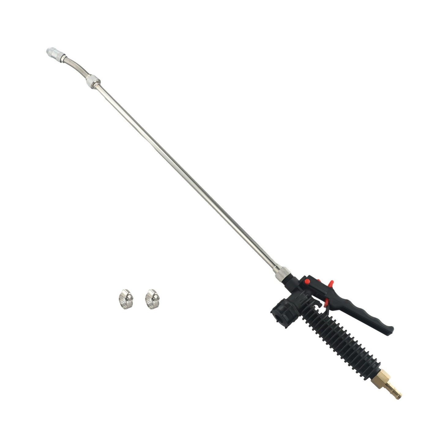 High Pressure Sprayer Wand Secure Leak-Free Connection Stainless Steel Tube