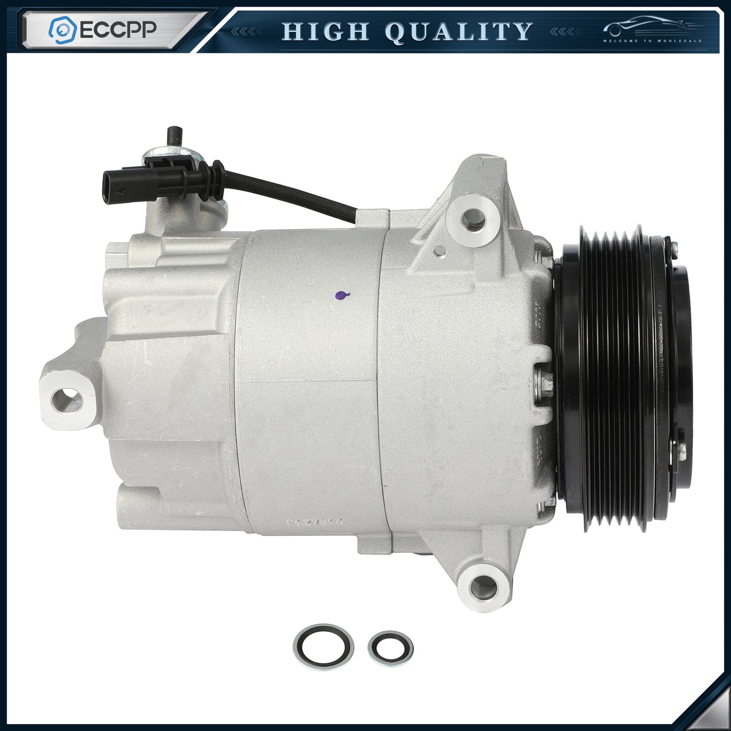 AC Compressor And Clutch Fits Buick Verano 2.0L, 2.4L 2012 2013 2014 2015