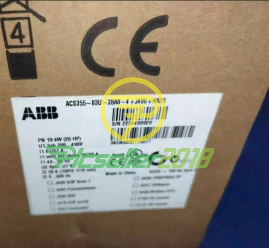 1 PC ACS355-03U-38A0-4+J400+N828  ABB Frequency Converter Fast delivery