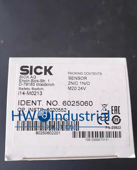 1PC  SICK Safety Locking Device 6025060 I14-M0213