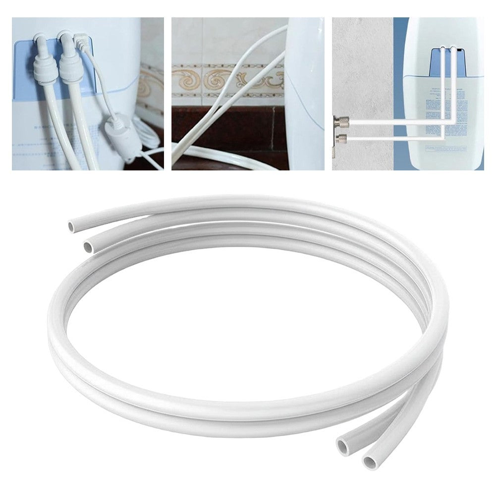 Water Purifier Double Hose 1.5m with Inlet and Drain Pipes for eSpring