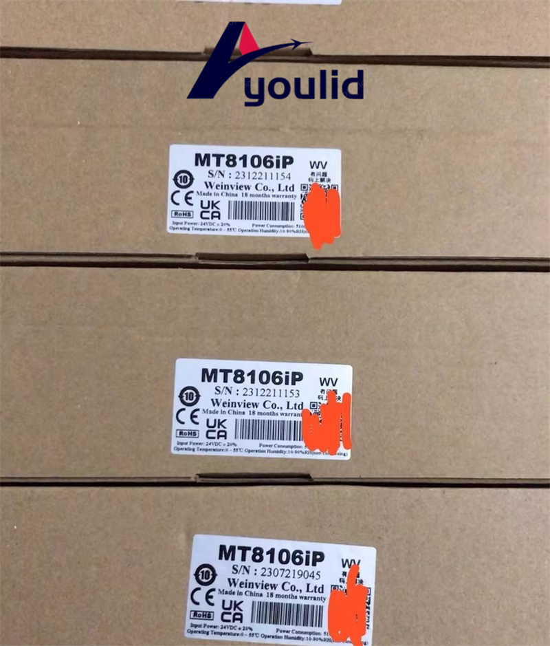 1PCS  Weinview MT8106iP HMI touch screen 10.1-inch  delivery