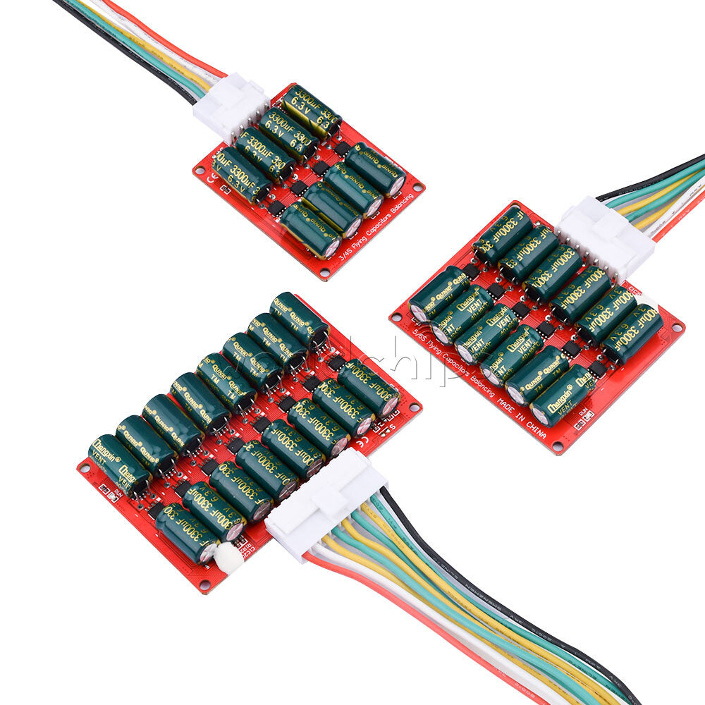 4S 6S 8S 3A LiFePO4 Active Battery Balancer BMS Energy Transfer Capacitor Board