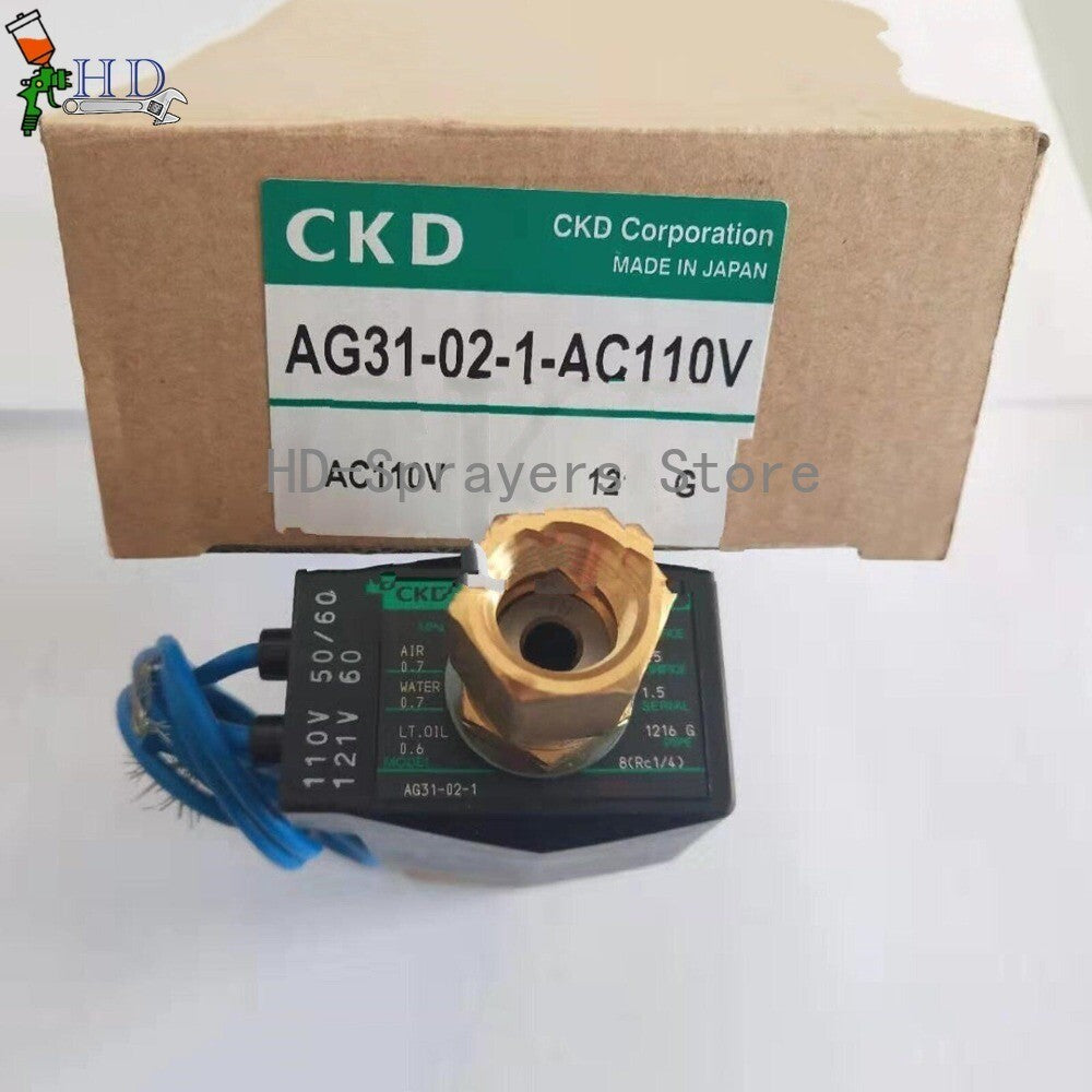 1PCS  For CKD AG31-02-1-AC110V pneumatic solenoid valve freight free