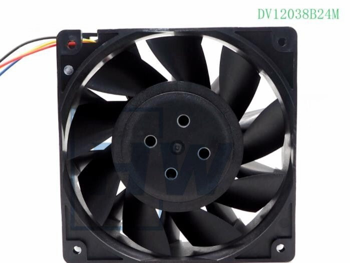 1Pc   AVC 12CM 12038 DV12038B24M 24V 1.50A Industrial Computer Cooling Fan