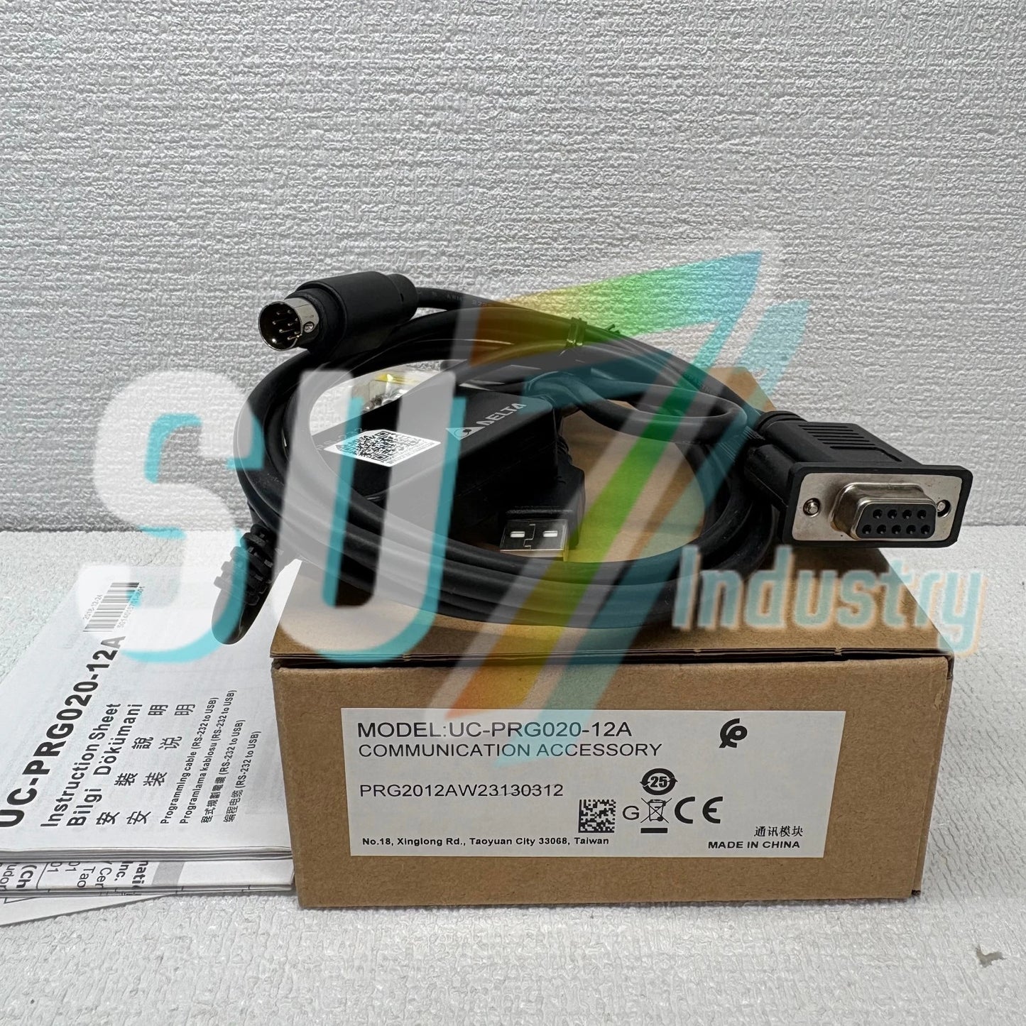 Delta UC-PRG020-12A debugging cable # 1pcs