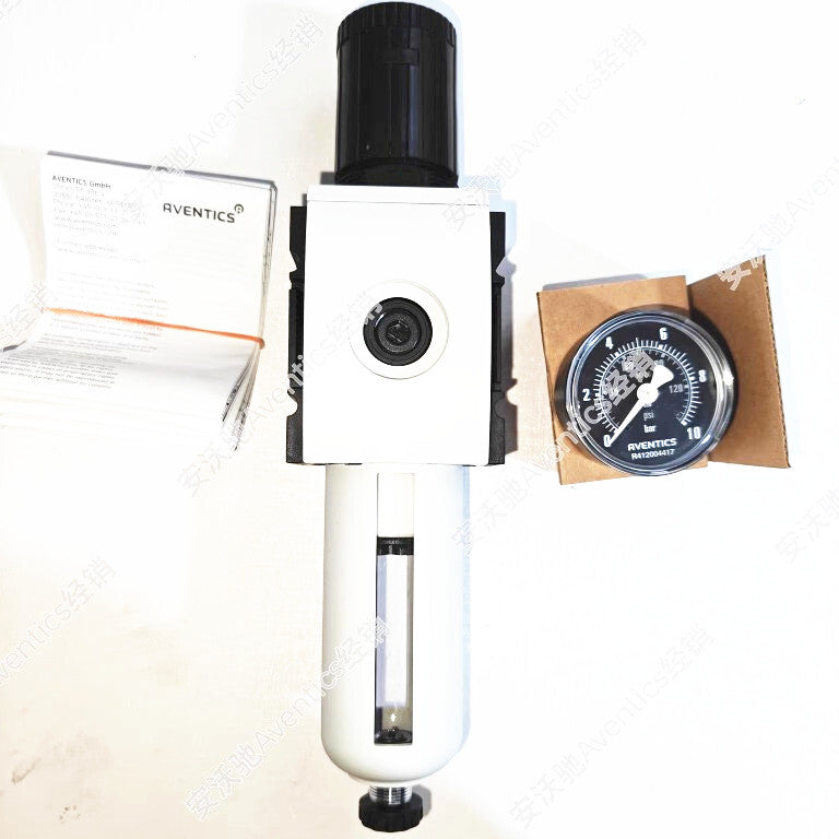 1pcs AVENTICS R412007209 Filter Pressure Regulating Valve with Pressure Gauge
