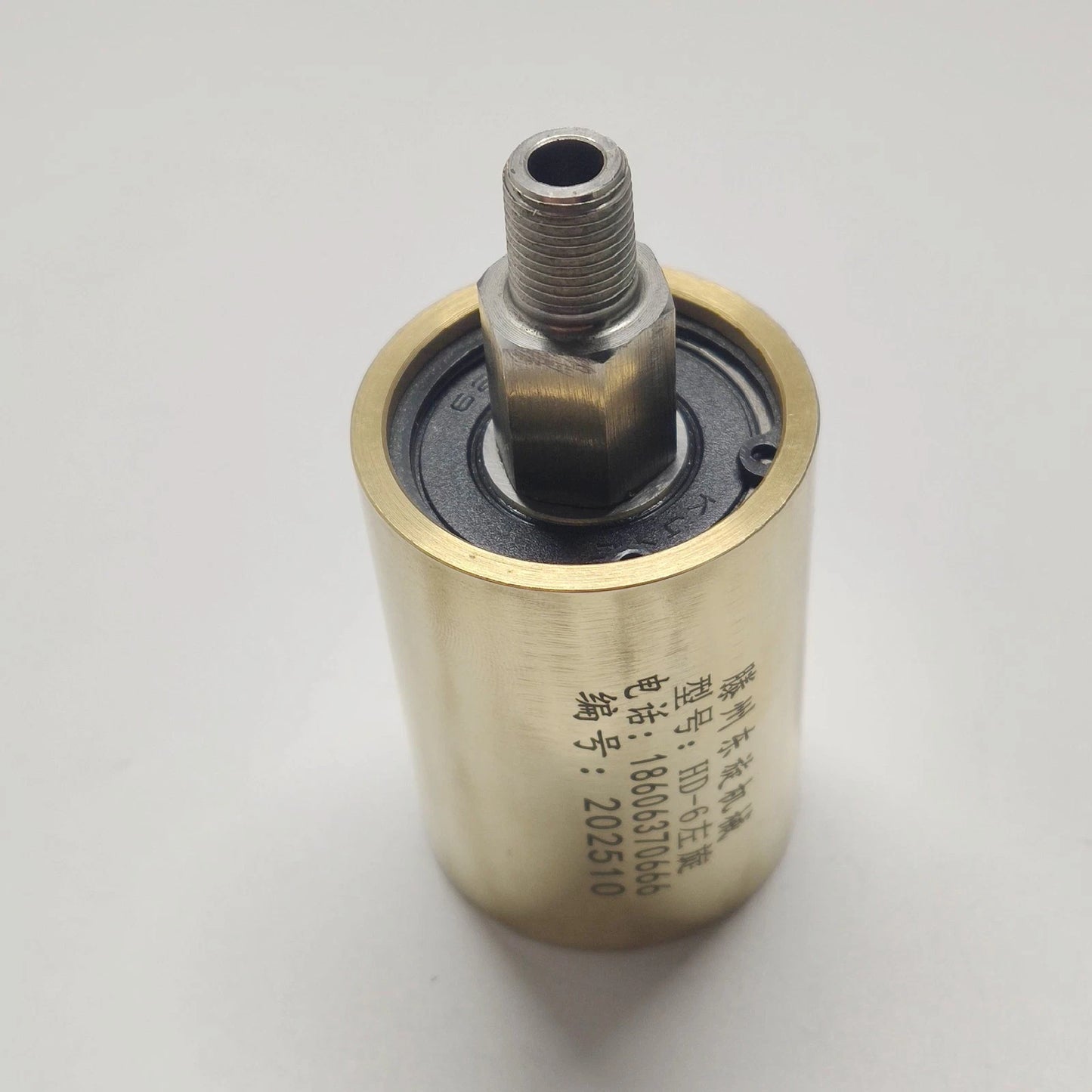 360 rotary joint Water air oil swivel coupling/ HD6 DN6 1/8 inch rotating joint