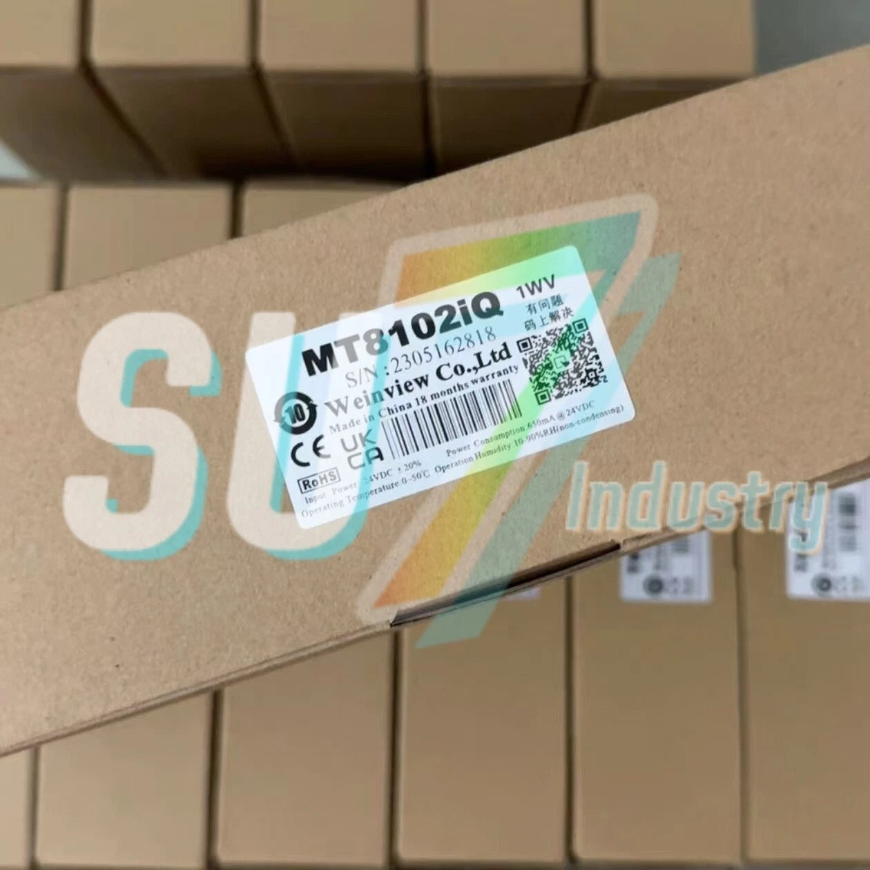 Weinview MT8106IQ HMI Touch Screen # 1pcs    In Box