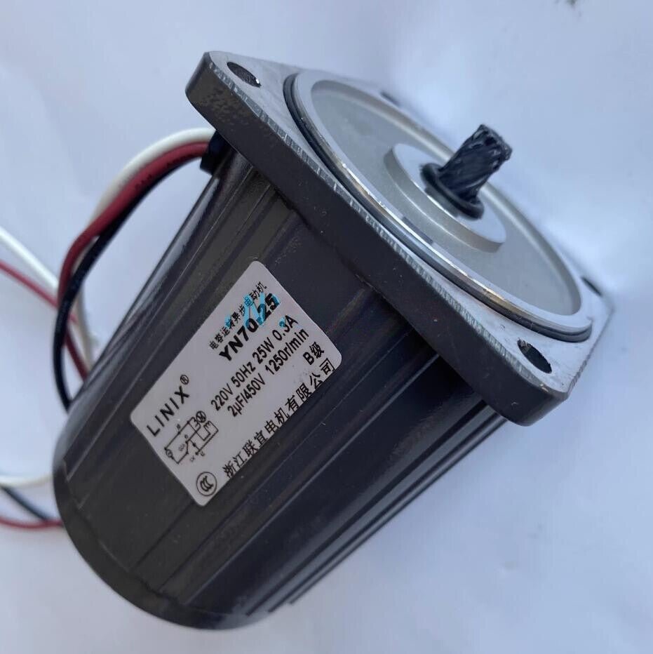 1PCS LINIX YN70-25 single motor 220V 25W Motor
