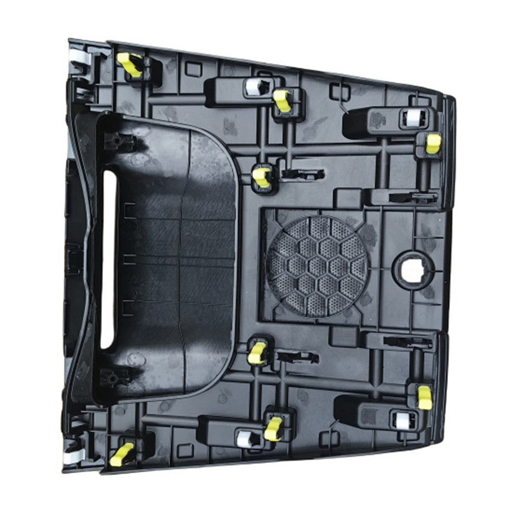 Black ABS Car Dash Air Vent Clock Bezel Plate for Toyota For Camry 2012 2017