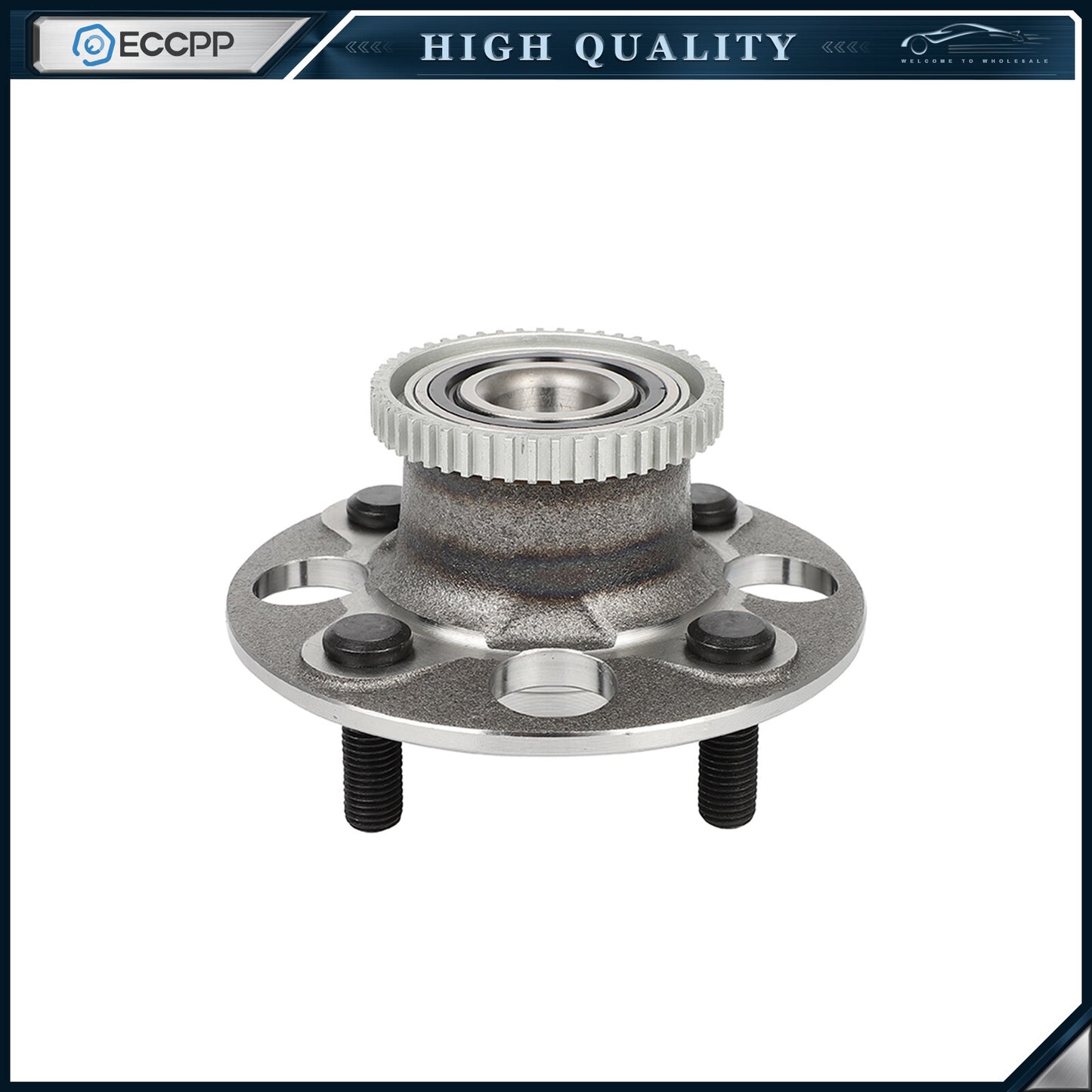 1Pc Wheel Hub Bearing Assembly Rear FWD For Honda Insight 2000 2001-2006 W/ ABS