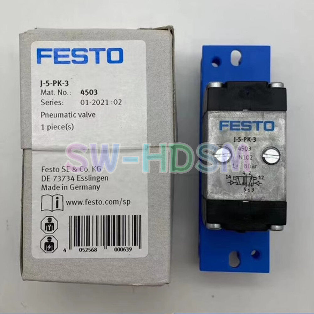 1PCS  For Festo J-5-PK-3 4503 Pneumatic Valve freight free