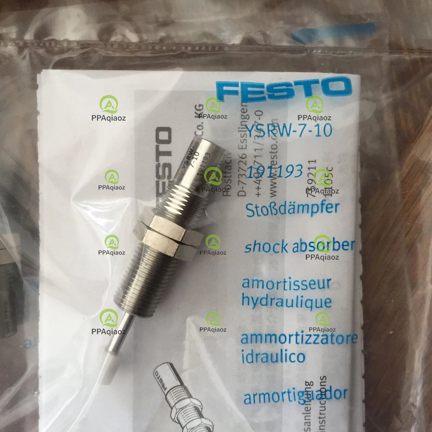 1PC  FESTO YSRW-7-10 191193 Buffer YSRW710 Free Shipping