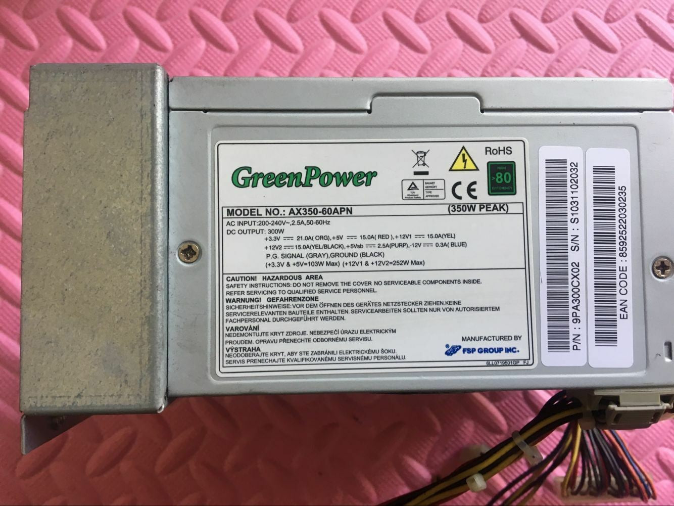 1pcs  Green Power AX350-60APN 350W