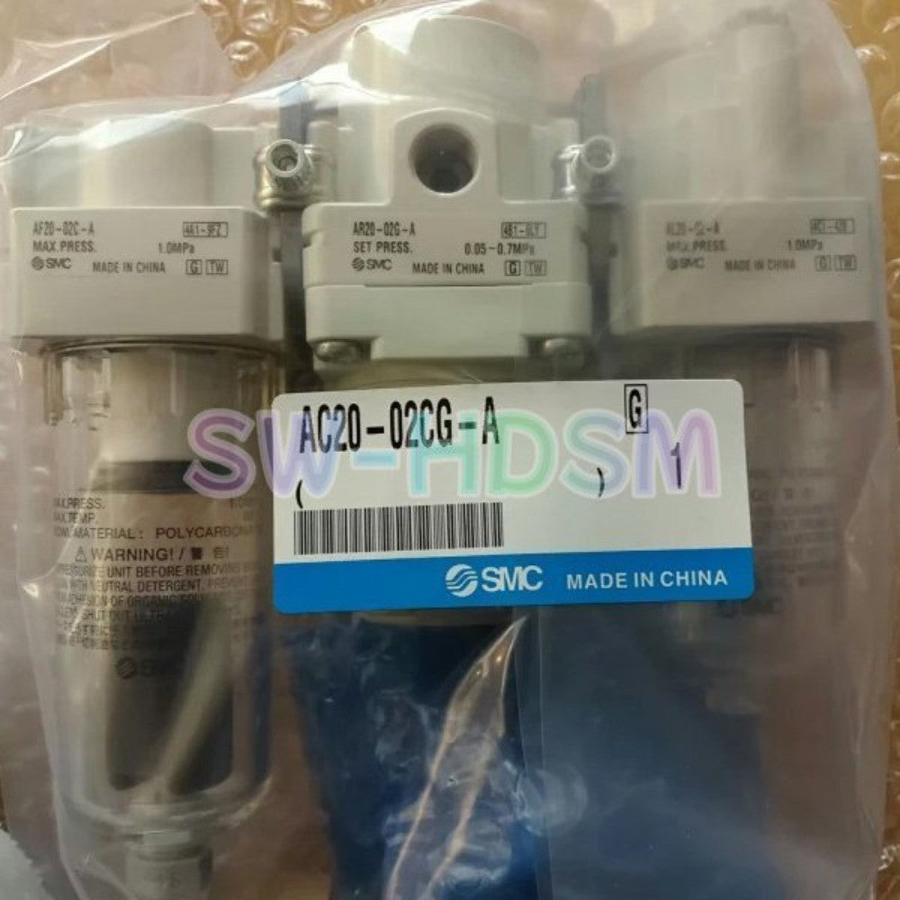 1PCS  SMC Triple Piece Filter AC20-02CG-A Freight Free
