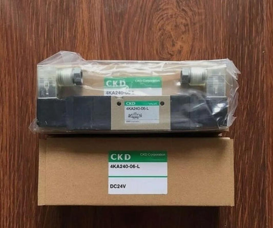 1PC CKD 4KA240-06-L-DC24V Solenoid Valve  Fast delivery 4KA240-06-L DC24V
